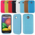 tpu motorola moto e xt1021 varios colores + film